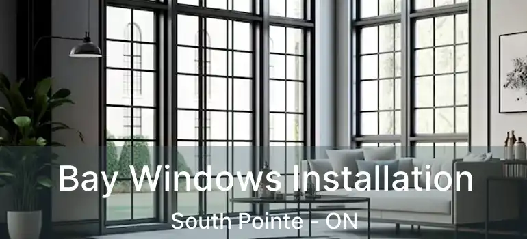  Bay Windows Installation South Pointe - ON